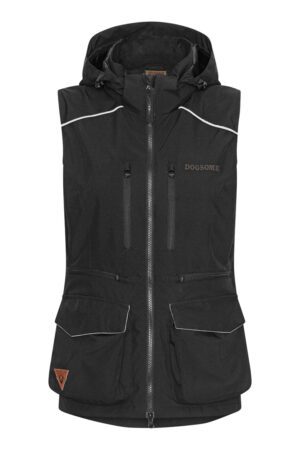 Front Black Kavix pro trainings vest