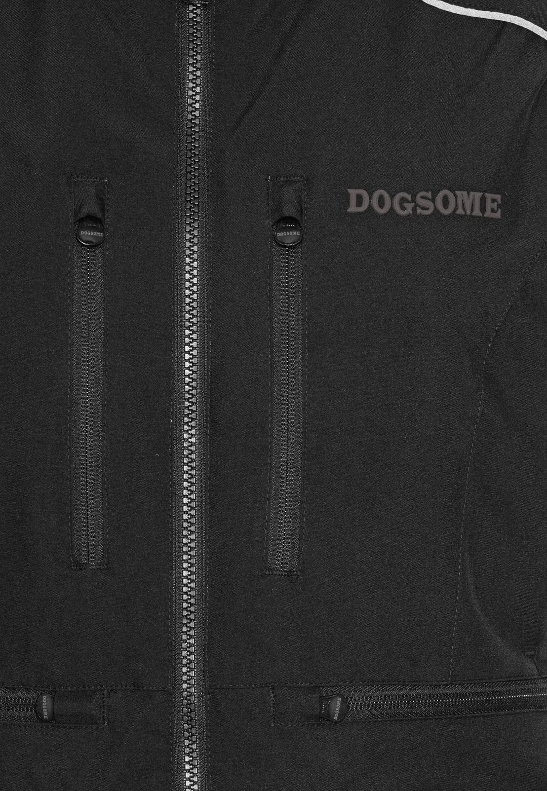 Front Black Kavix pro trainings vest